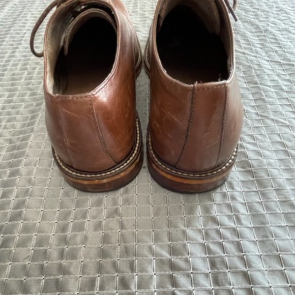 BANANA REPUBLIC OXFORD'S BROWN SIZE 8 1/2 - Picture 4 of 5